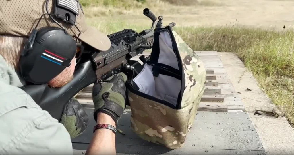 KET Brass Catcher during range training