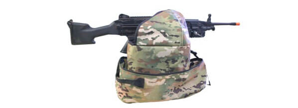 M240 KET Brass Catcher with the carrying case on